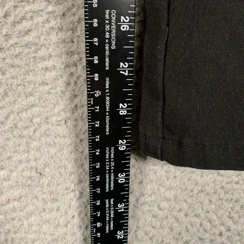 1620 Foundation Utility Pants Mens 34 Black Cordura Workwear Made In USA Stretch